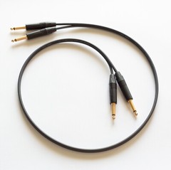 Mogami Gold Unbalanced Stereo Keyboard Cable with Neutrik Gold 6.3mm (1/4“) TS