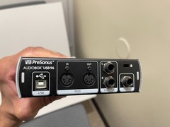 PreSonus AUDIOBOX USB 96 2 Channel Audio MIDI Interface USED WORKING No cables