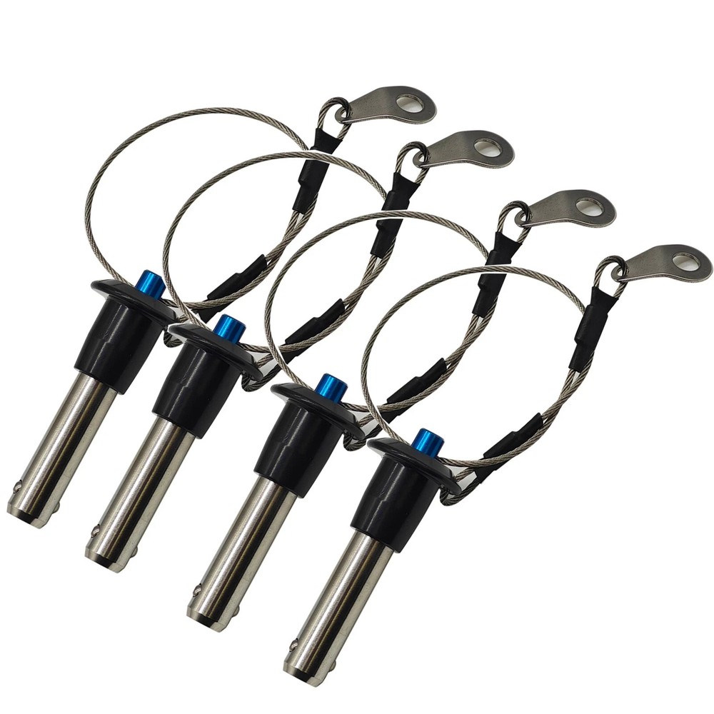 (4) Quick Release Pins for Line Array Speakers Cabinets 9 mm Dia x 20 mm Lg