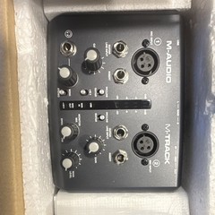 M-Audio M-Track USB Audio Interface 2 XLR, Direct Monitoring, Monitor Mix