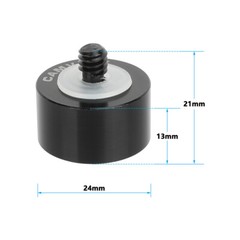 5Pcs CAMVATE Mic Stand Adapter 1/4″ Male to 5/8″ Female f Mic Holder Shock Mount
