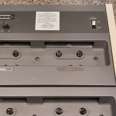 Sony CCP-1300 Audio Cassette Duplicator Console/Tabletop w/ Power Cord Bag