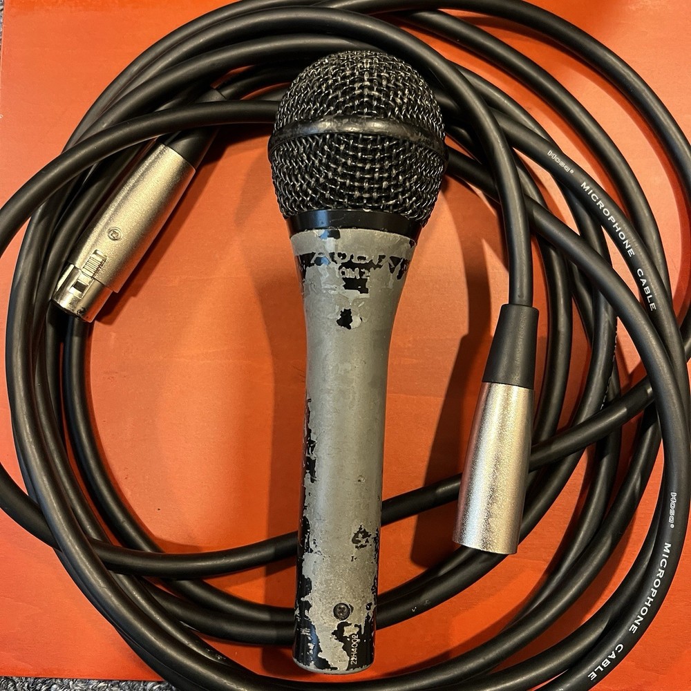 Audix OM2 Hypercardioid Dynamic Vocal Microphone Tested W/ XLR Cable & Mount