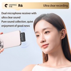 Noise Cancelling Microphone Type-C Mic Plug & Play for Android & iPhone 17/16/15