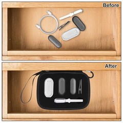 Hard Case Compatible with PLAUD NotePin/NotePin S AI Voice Recorder – with Cu…