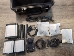 SARAMONIC 2.4 GHZ MICROPHONE SYSTEM VLINK2 KIT2 2TX+1RX *SLIGHTLY USED