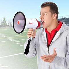 New Pyle Pro PMP30 Professional 30 Watt Megaphone Bullhorn with Built-In Siren