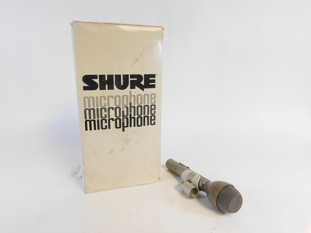 Shure Microphone 579SB-LC Vocal Sphere Dynamic Microphone (good condtion)