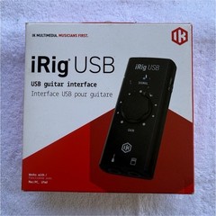 IK Multimedia iRig USB Portable 2-Channel Audio Interface USB 24-bit 48kHz