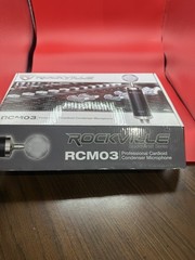 Rockville RCM03 Pro Studio Recording Condenser Microphone Mic Shock Mount J3