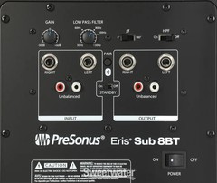PreSonus Eris Sub 8BT 8-inch Powered Bluetooth Studio Subwoofer