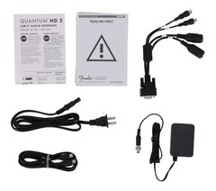 Fender Quantum HD 2 USB-C Studio Recording Audio Interface 20×24, 32-bit/192 kHz