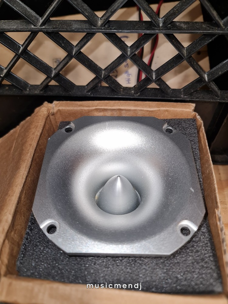 Faital Pro FD371 8ohm Horn Super Tweeter 107dB Great 4 Bass Guitar & More