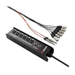 Gator Cableworks Backline Series 6×2 Drop Snake – 20 Ft