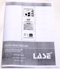 LASE Replacement Amplifier Module for Yorkville EF500P Power Full Range Speaker