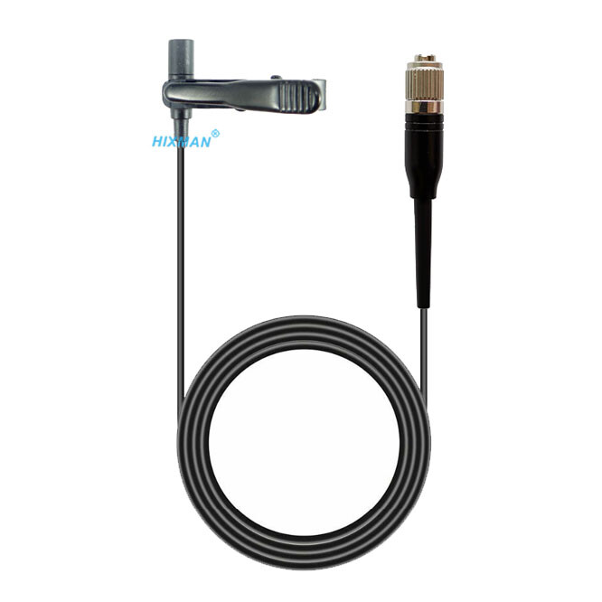 HIXMAN LM3 Omni Lavalier Lapel lav Mic For Audio Technica Transmitter cH-style