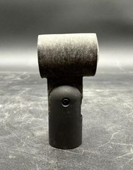 Vintage Unbranded Black Microphone Clip Clamp Holder 3/4″ Shank