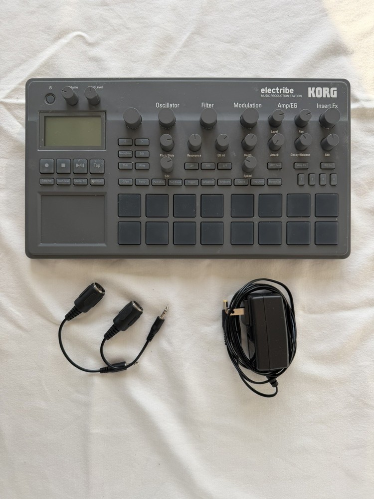 Korg Electribe 2 Music Production Station Synth Sequencer Sampler w/ Box PSU