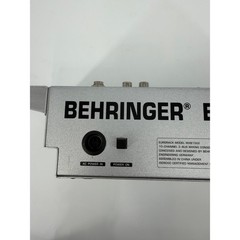 Behringer Eurorack MXB1002 10-Channel Battery Powered Mic Line Mixer Silver