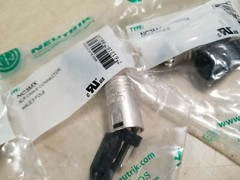 Lot of 3 – Neutrik XLR Male Audio Connector 3 Pin NC3MX Nickle Silver 4021MXY