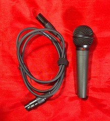 Fender P-51 Hand Held Dynamic Microphone & Heavy Duty Professional Cable Cord 6′