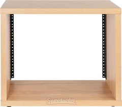 Gator Frameworks Elite 8U Desktop Studio Rack – Natural Maple Matte