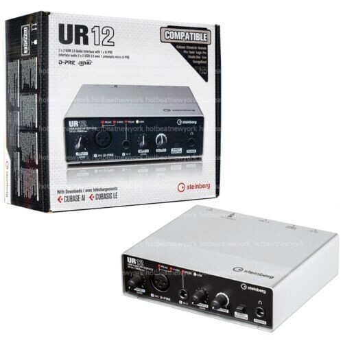 Steinberg Yamaha UR12 2×2 Compact USB 2.0 Audio Interface