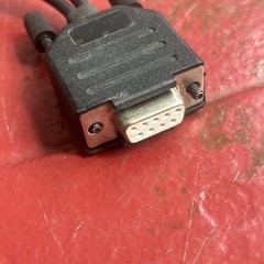 Generic MIDI DB9 FEMALE Dsub Breakout Cable In Out