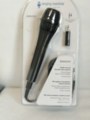 Singing Machine SMM205 Unidirectional Wired Dynamic Microphone. New. sealed
