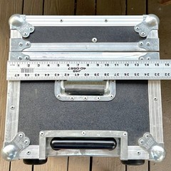 Vintage Bruel & Kjaer Flight Road Case by Georgia Case Co. Padded Wheels USA