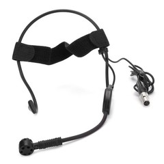 Mini 3 Pins Headband Microphone Condenser Mic For Wireless System Transmitter
