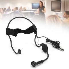 Mini 3 Pins Headband Microphone Condenser Mic For Wireless System Transmitter
