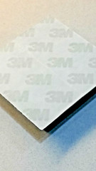 Rubber Stick On Feet 5/16″ Tall x 3/4″ Square for Electronics 3M Backing 4 Pack