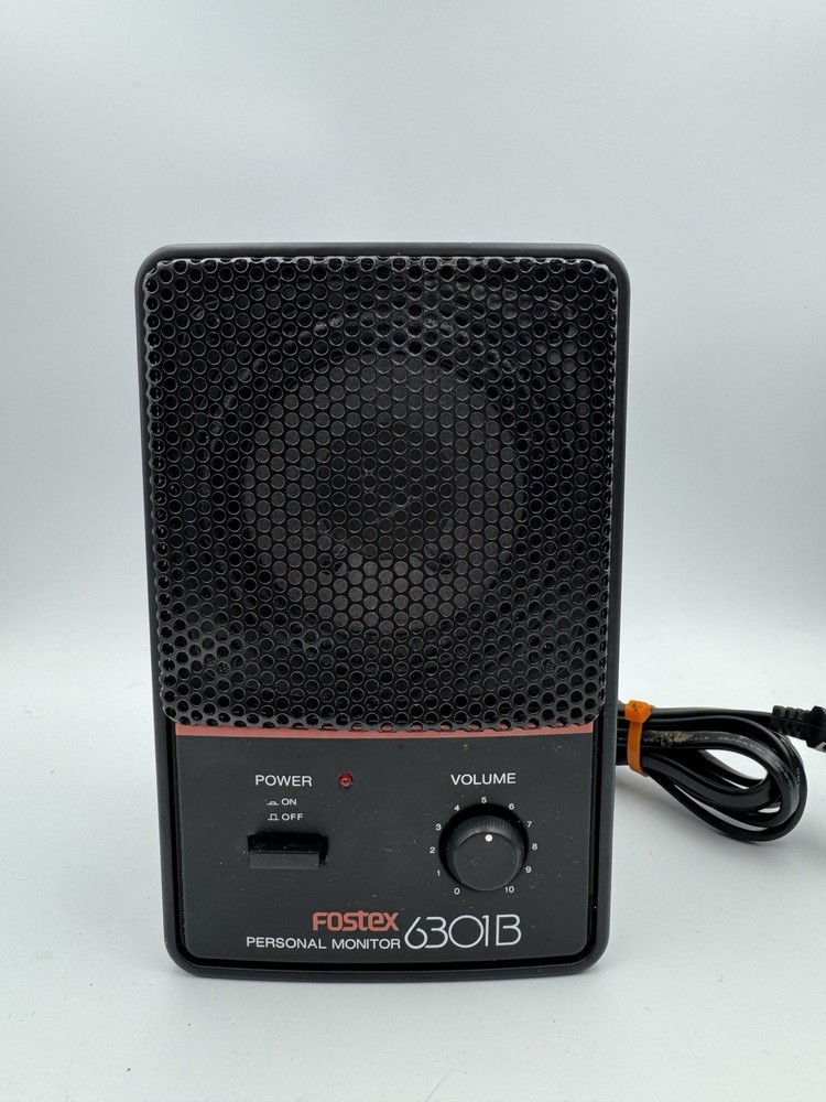 Fostex 6301B Professional Personal Monitor Speaker – Tested