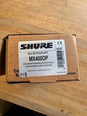 Shure MX400DP Microflex Desktop Base- for MicroFlex Gooseneck Mics