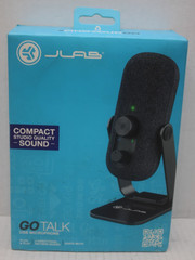 JLab Go Talk USB Gaming Streaming Microphone , USB-C Output Plug and Play