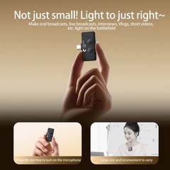 Noise Cancelling Microphone Type-C Mic Plug & Play for Android & iPhone 17/16/15