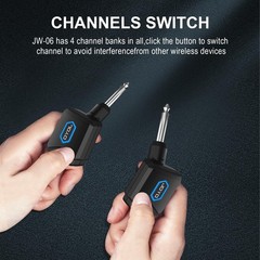 5.8Ghz Wireless Guitar Transmitter Receiver Guitar System with Charging Box f…