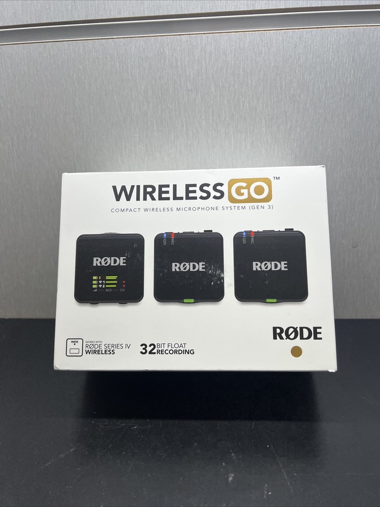 RODE Wireless GO (Gen 3) 2-Person Digital Wireless Microphone System