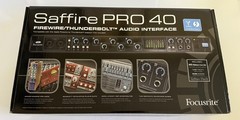 Focusrite Saffire PRO 40 Digital Recording Interface w/ Power Cable (Open Box)