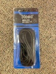 Hosa Mid-315 MIDI Cable 15 Ft