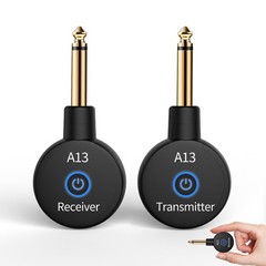 A13 Wireless Guitar System 2.4GHz Transmitter Receiver for Electric/Acoustic …