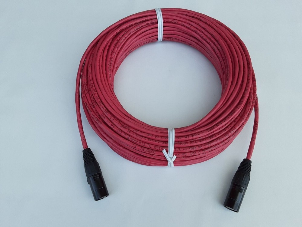150 FT PRO CAT5E Tactical Shielded w/Neutrik Ethercon RJ45 Digital Audio Cable