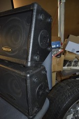 2 Kustom KSC10M PA Monitor Speakers Stereo pair 60 watts RMS