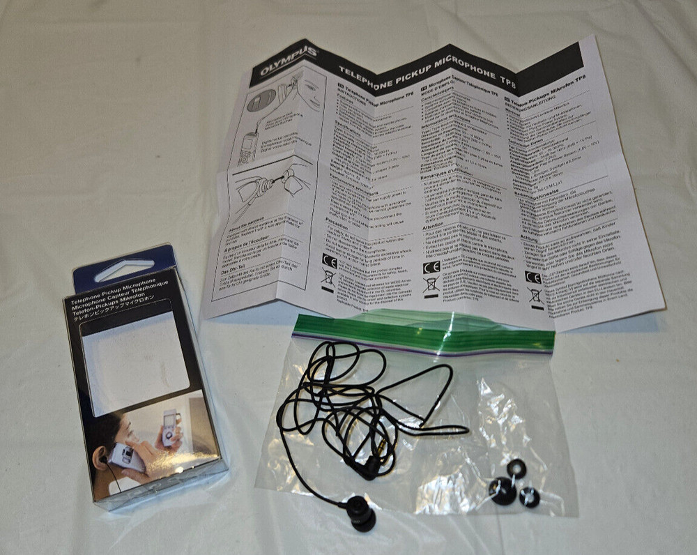 Olympus TP-8 Telephone Pick-Up Microphone – Used Once