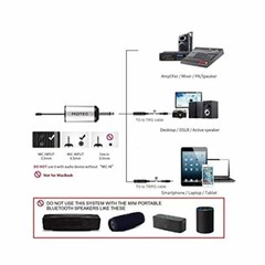 Hotec Wireless System with Dual Headset Microphones/Lavalier Lapel Mics and Body