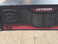 Crown CE4000 3U Rackmount Professional Power Amplifier 850 Watt 100-240V