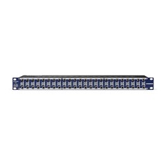 Samson S-Patch Plus 48-Point Audio Patch Bay with 1/4-Inch 19″ x 1.75″, Blue