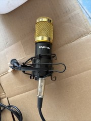 Untested ZINGYOU Condenser Microphone and Cord, PC Professional Cardioid A6
