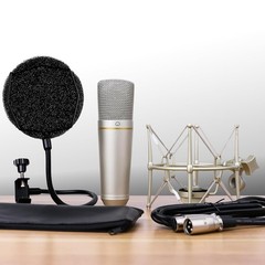MA 67 Studio Condenser Microphone 34mm Gold Diaphragm Capsule Large Diaphragm